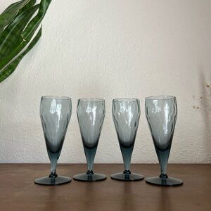 Vintage champagne glasses